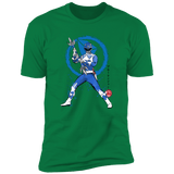T-Shirts Kelly Green / S Blue Ranger sumi-e Men's Premium T-Shirt