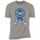 T-Shirts Light Grey / S Blue Ranger sumi-e Men's Premium T-Shirt