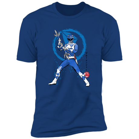 T-Shirts Royal / S Blue Ranger sumi-e Men's Premium T-Shirt