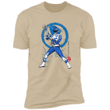 T-Shirts Sand / S Blue Ranger sumi-e Men's Premium T-Shirt