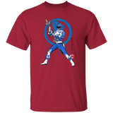 T-Shirts Cardinal / S Blue Ranger sumi-e T-Shirt