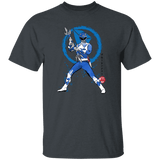 T-Shirts Dark Heather / S Blue Ranger sumi-e T-Shirt