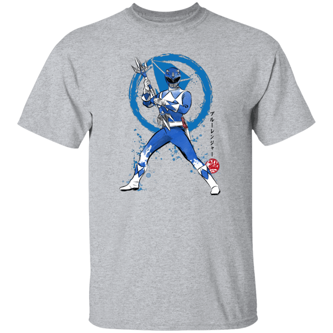 T-Shirts Sport Grey / S Blue Ranger sumi-e T-Shirt