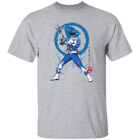 T-Shirts Sport Grey / S Blue Ranger sumi-e T-Shirt
