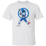 T-Shirts White / YXS Blue Ranger sumi-e Youth T-Shirt