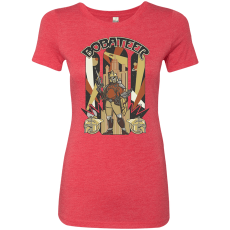 T-Shirts Vintage Red / Small Bobateer Women's Triblend T-Shirt