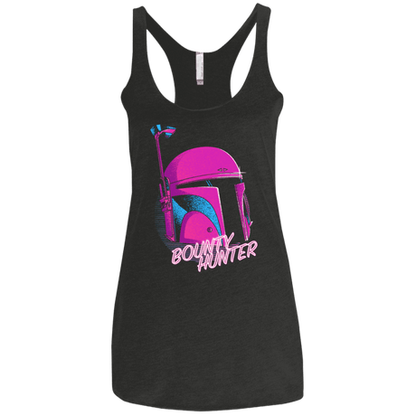 T-Shirts Vintage Black / X-Small Bobba Helmet 80's Women's Triblend Racerback Tank