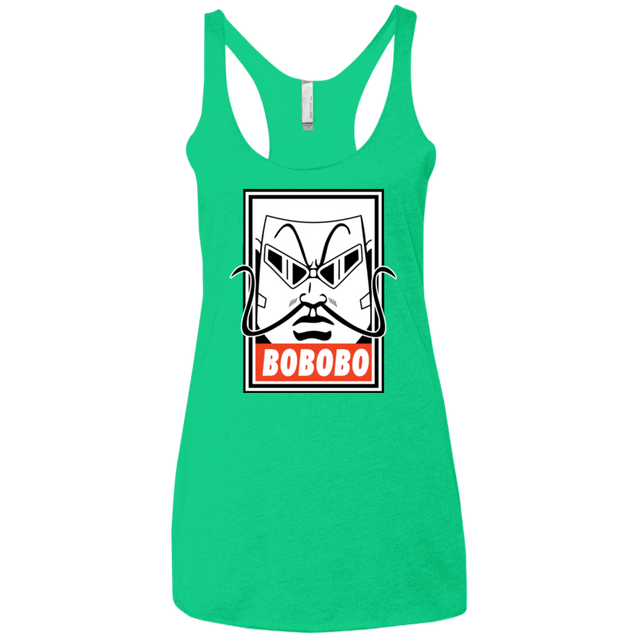 T-Shirts Envy / X-Small Bobobey Women's Triblend Racerback Tank