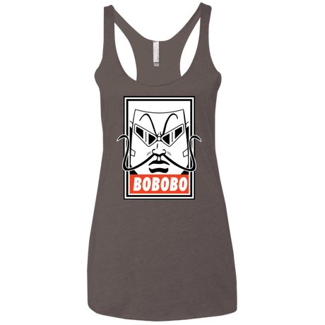 T-Shirts Macchiato / X-Small Bobobey Women's Triblend Racerback Tank