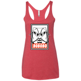 T-Shirts Vintage Red / X-Small Bobobey Women's Triblend Racerback Tank