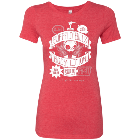 T-Shirts Vintage Red / Small Body Lotion Women's Triblend T-Shirt