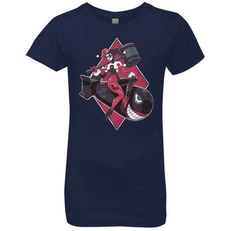T-Shirts Midnight Navy / YXS Bombs Away Girls Premium T-Shirt
