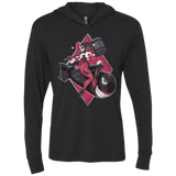 T-Shirts Vintage Black / X-Small Bombs Away Triblend Long Sleeve Hoodie Tee