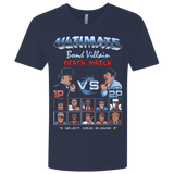 T-Shirts Midnight Navy / X-Small Bond Villain Death Match Men's Premium V-Neck