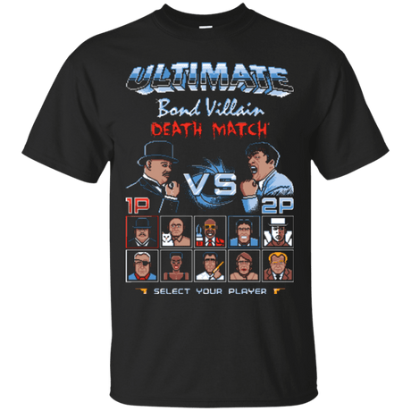 T-Shirts Black / Small Bond Villain Death Match T-Shirt