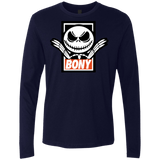 T-Shirts Midnight Navy / Small BONY Men's Premium Long Sleeve