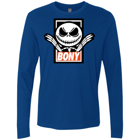 T-Shirts Royal / Small BONY Men's Premium Long Sleeve