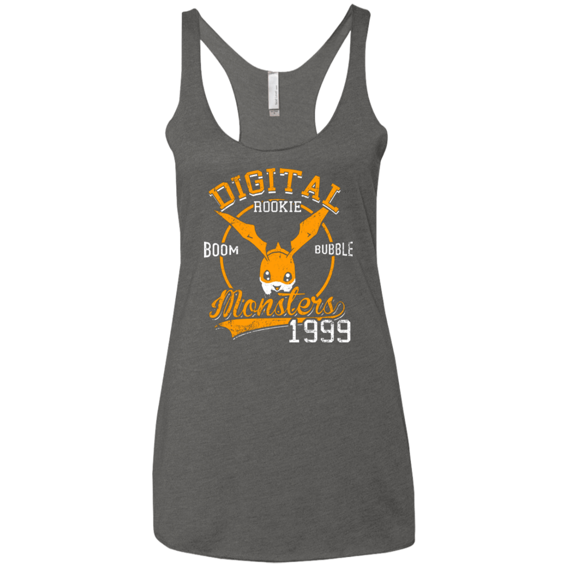 T-Shirts Premium Heather / X-Small BOOM BUBBLE Women's Triblend Racerback Tank