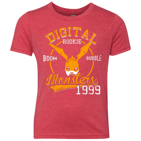 T-Shirts Vintage Red / YXS BOOM BUBBLE Youth Triblend T-Shirt