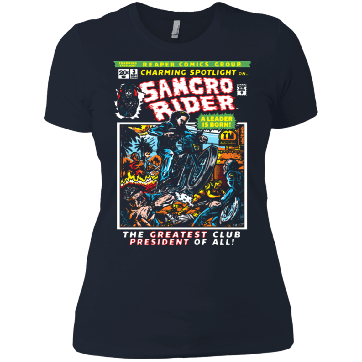 T-Shirts Midnight Navy / X-Small Born Leader Women's Premium T-Shirt