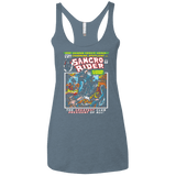 T-Shirts Indigo / X-Small Born Leader Women's Triblend Racerback Tank