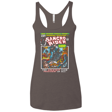T-Shirts Macchiato / X-Small Born Leader Women's Triblend Racerback Tank