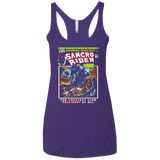 T-Shirts Purple / X-Small Born Leader Women's Triblend Racerback Tank