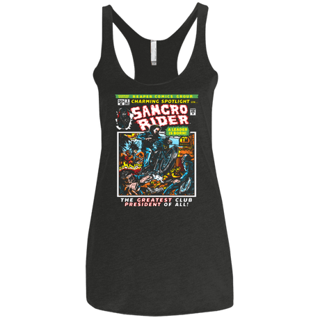 T-Shirts Vintage Black / X-Small Born Leader Women's Triblend Racerback Tank