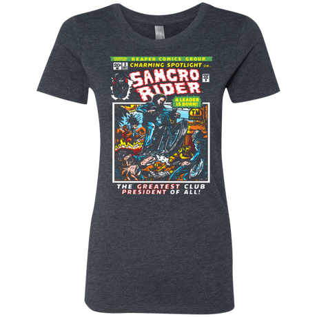 T-Shirts Vintage Navy / Small Born Leader Women's Triblend T-Shirt