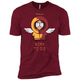 T-Shirts Cardinal / X-Small BORN TO DIE Men's Premium T-Shirt