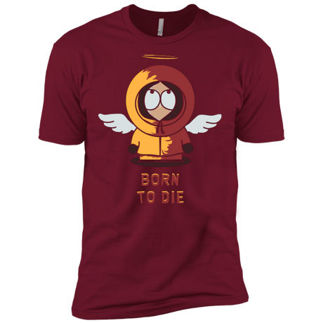 T-Shirts Cardinal / X-Small BORN TO DIE Men's Premium T-Shirt