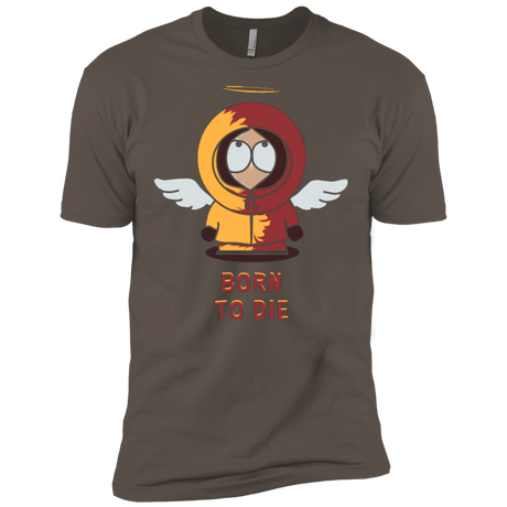 T-Shirts Warm Grey / X-Small BORN TO DIE Men's Premium T-Shirt