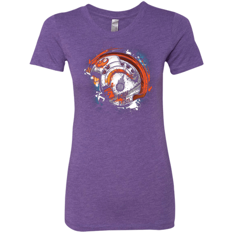 T-Shirts Purple Rush / Small Born to Rebel Women's Triblend T-Shirt