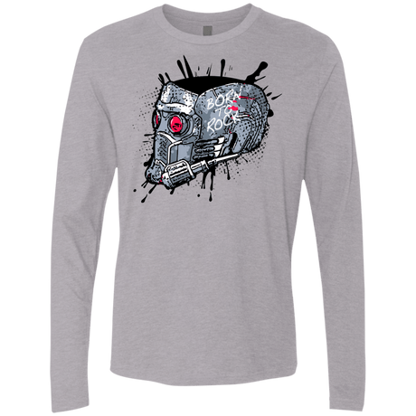 T-Shirts Heather Grey / Small Born to Rock Men's Premium Long Sleeve