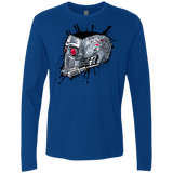 T-Shirts Royal / Small Born to Rock Men's Premium Long Sleeve
