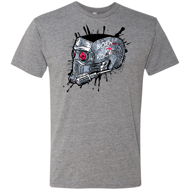 T-Shirts Premium Heather / Small Born to Rock Men's Triblend T-Shirt