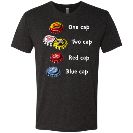 T-Shirts Vintage Black / Small Bottle Caps Fever Men's Triblend T-Shirt