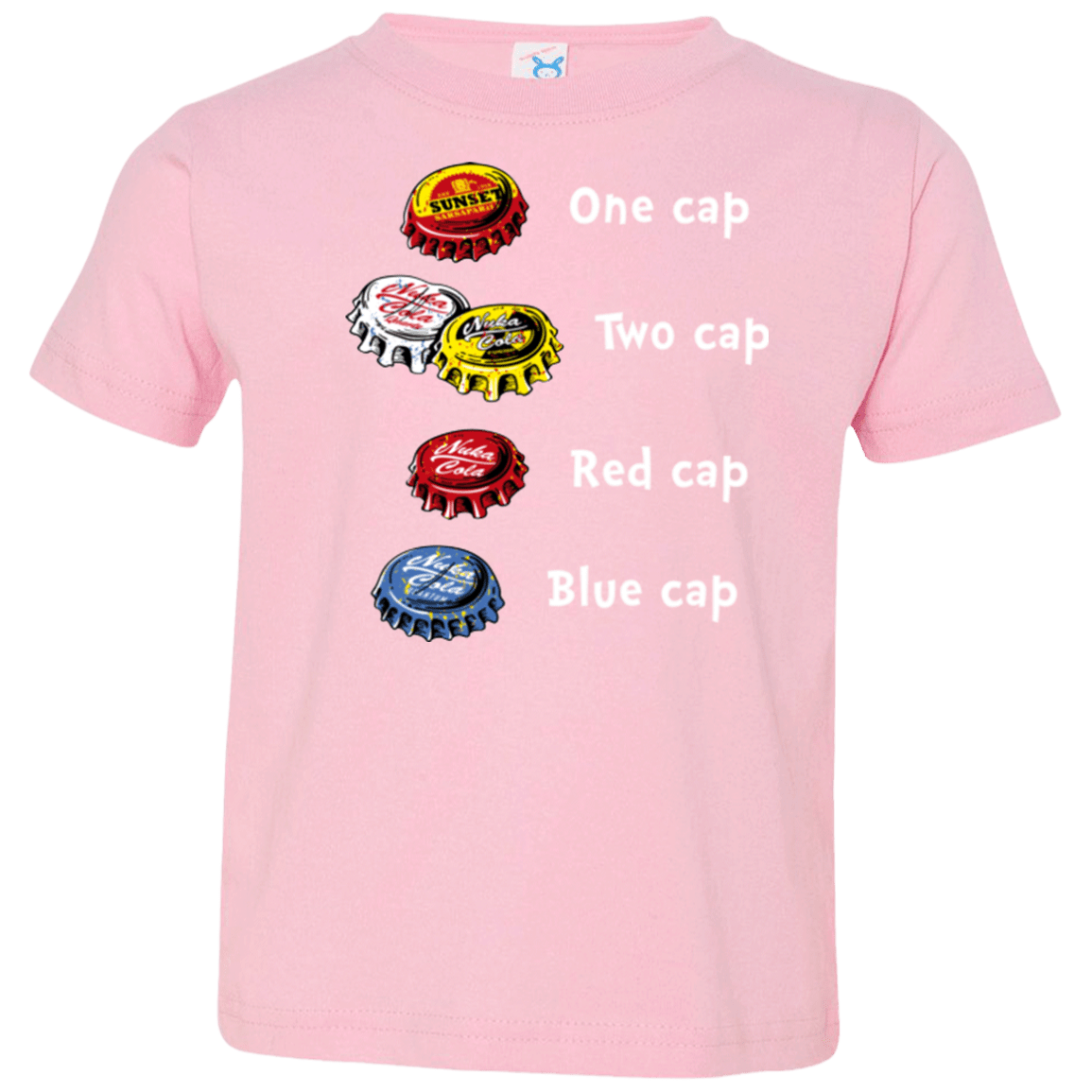 T-Shirts Pink / 2T Bottle Caps Fever Toddler Premium T-Shirt