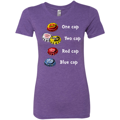 T-Shirts Purple Rush / Small Bottle Caps Fever Women's Triblend T-Shirt