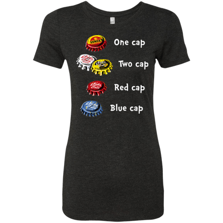 T-Shirts Vintage Black / Small Bottle Caps Fever Women's Triblend T-Shirt