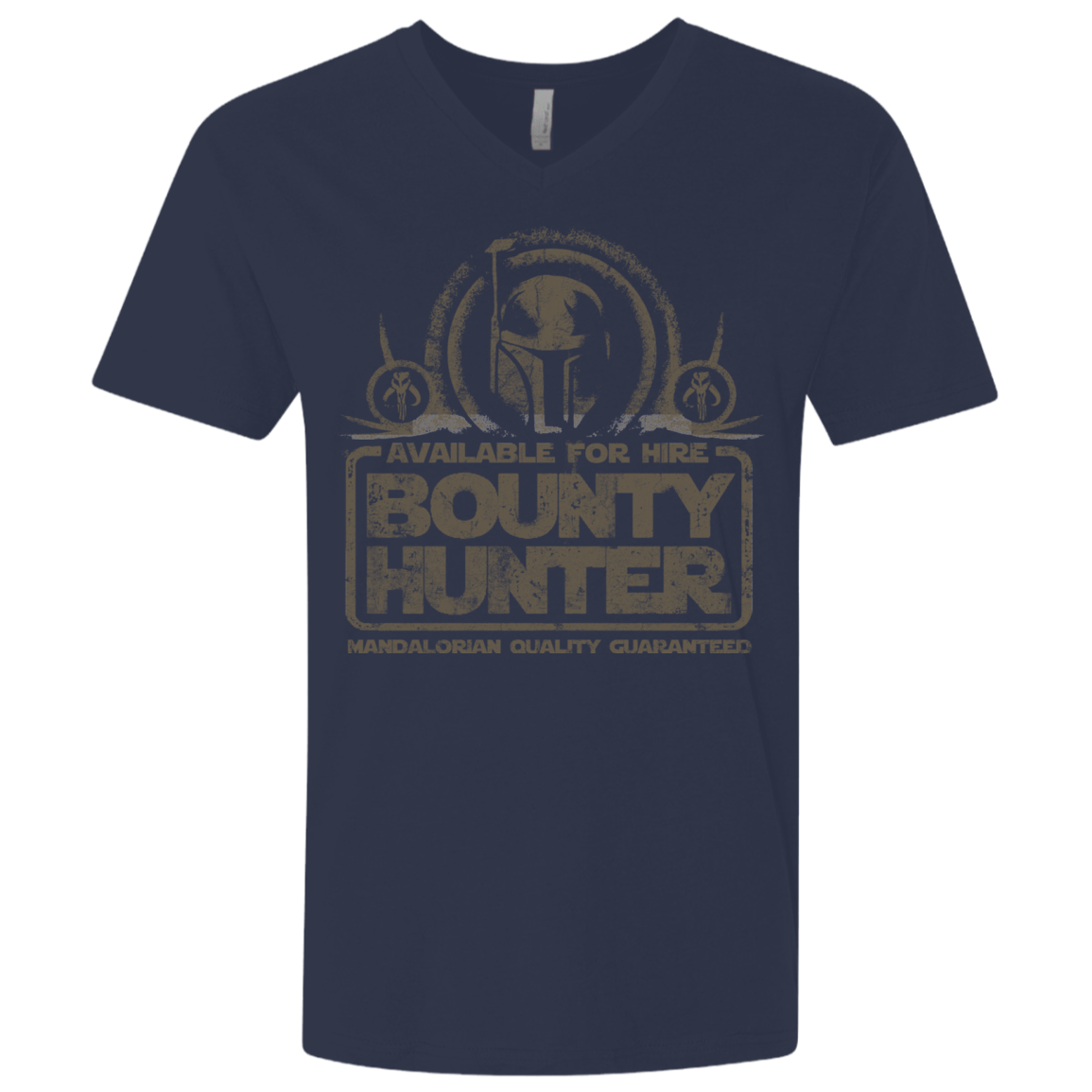 T-Shirts Midnight Navy / X-Small bounty hunter 2 Men's Premium V-Neck