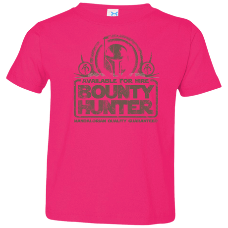 T-Shirts Hot Pink / 2T bounty hunter 2 Toddler Premium T-Shirt