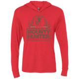 T-Shirts Vintage Red / X-Small bounty hunter 2 Triblend Long Sleeve Hoodie Tee