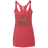 T-Shirts Vintage Red / X-Small bounty hunter 2 Women's Triblend Racerback Tank