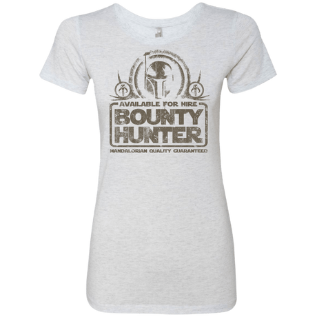 T-Shirts Heather White / Small bounty hunter 2 Women's Triblend T-Shirt