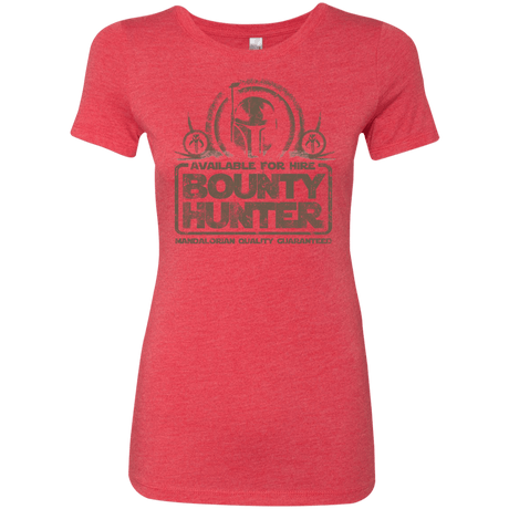 T-Shirts Vintage Red / Small bounty hunter 2 Women's Triblend T-Shirt