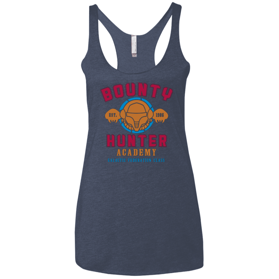T-Shirts Vintage Navy / X-Small Bounty Hunter Academy Women's Triblend Racerback Tank