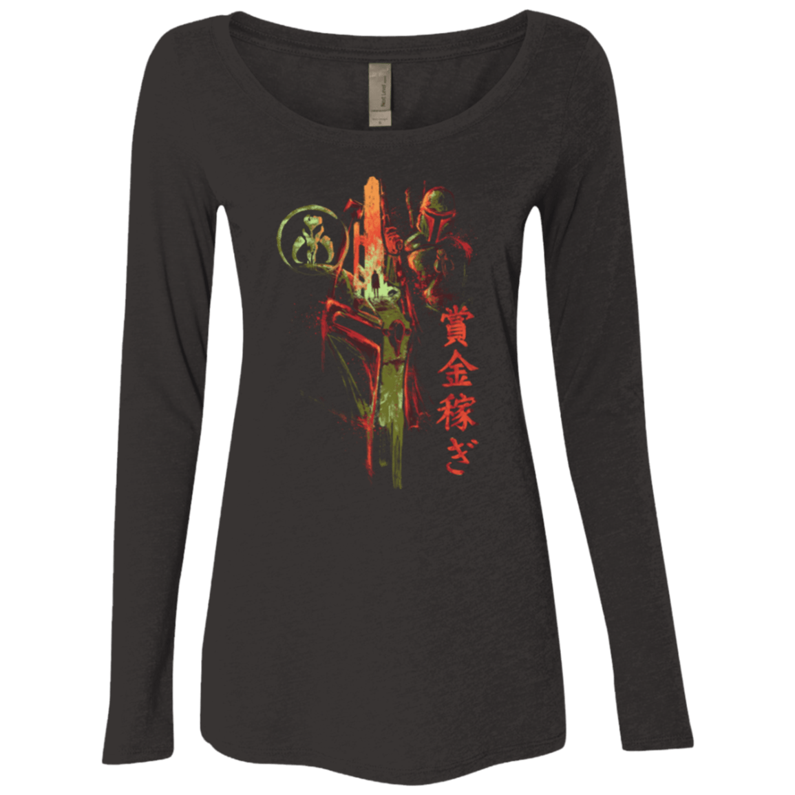 T-Shirts Vintage Black / Small Bounty Hunter Women's Triblend Long Sleeve Shirt