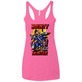 T-Shirts Vintage Pink / X-Small Bounty Hunter Women's Triblend Racerback Tank