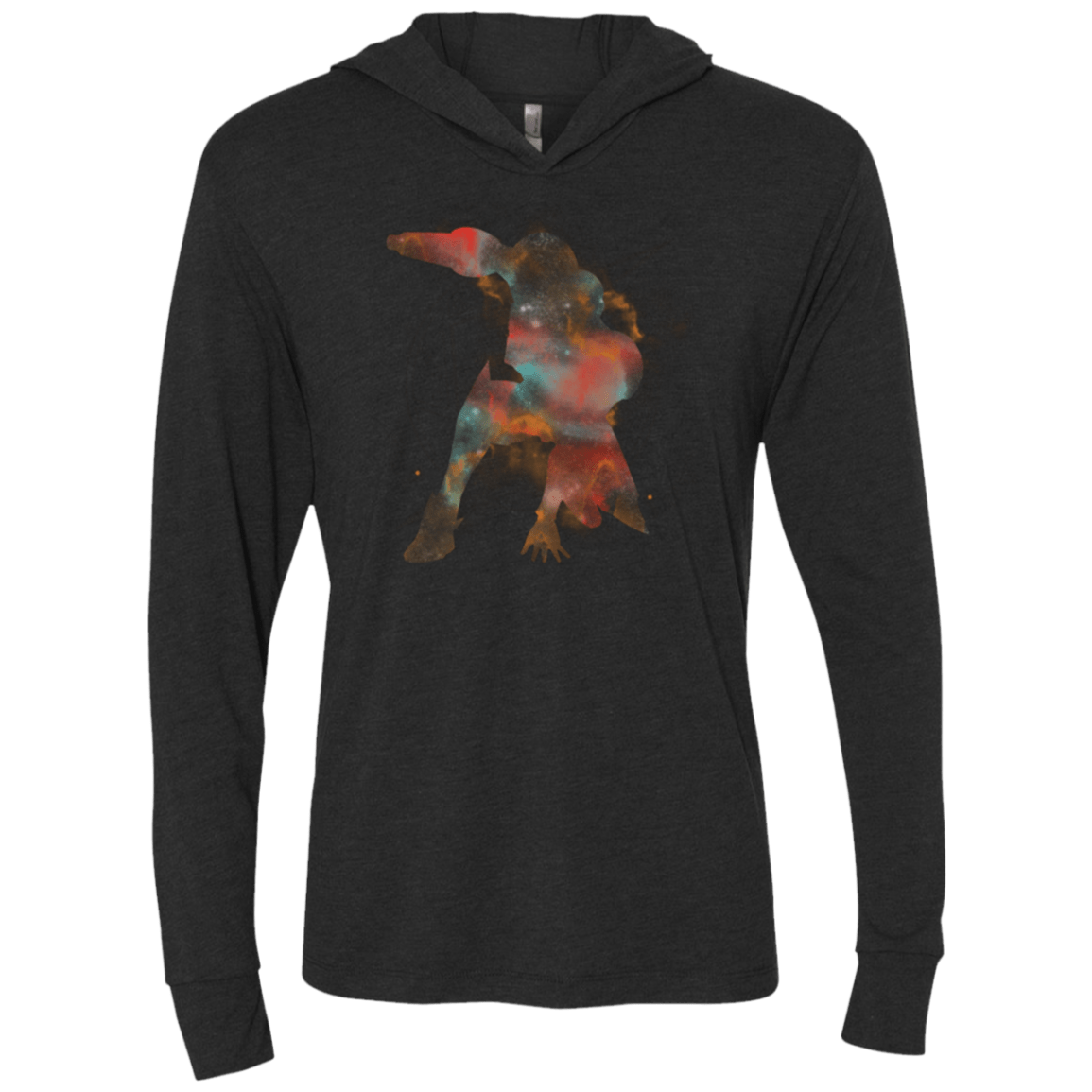 T-Shirts Vintage Black / X-Small Bounty Space Hunting Triblend Long Sleeve Hoodie Tee